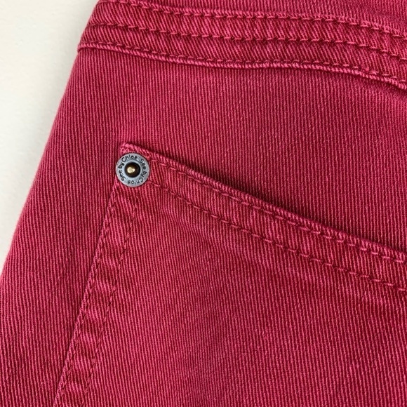 See By Chloe Burgundy Skinny Jeans Size 26 - Picture 6 of 8